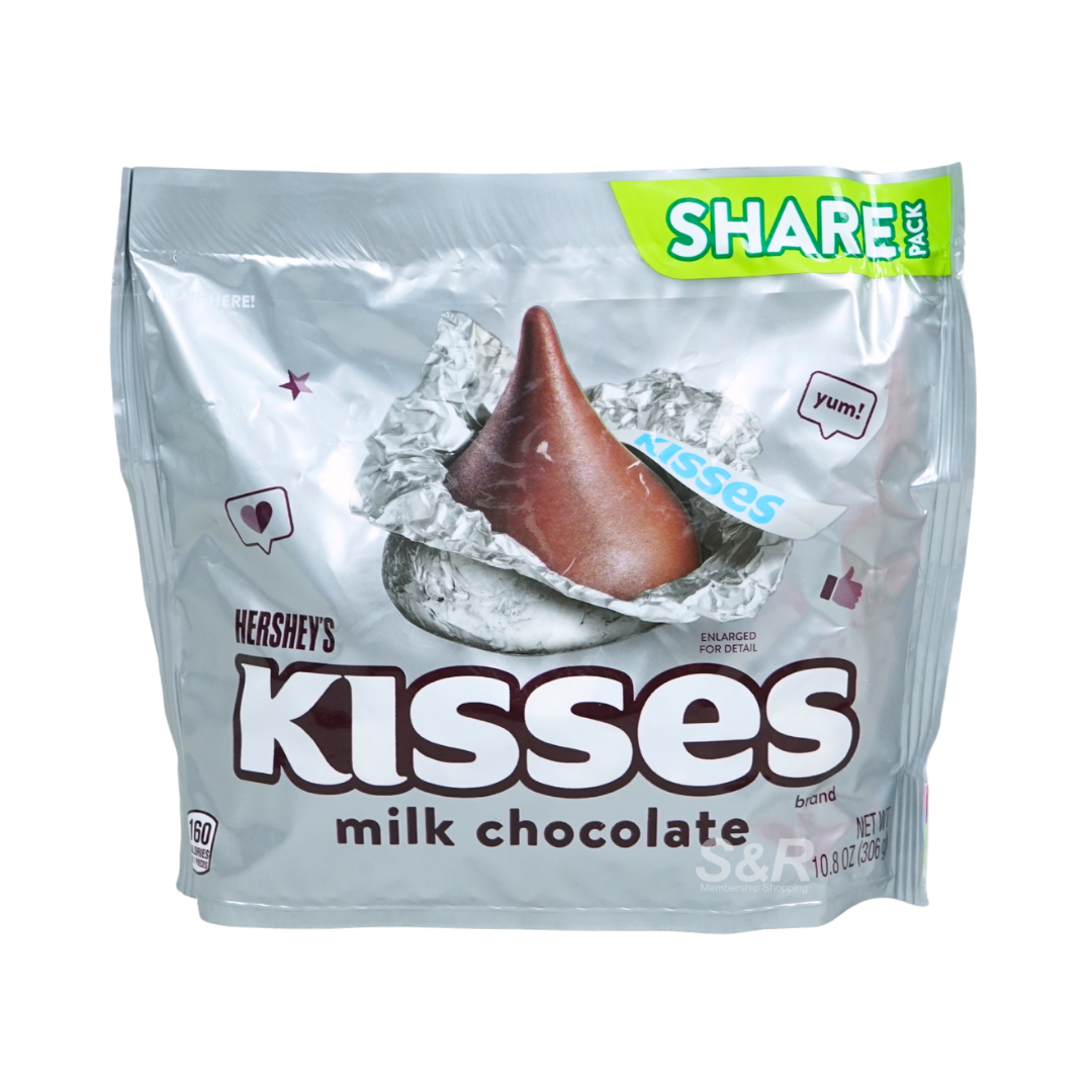 Hershey's Kisses Milk Chocolate 306g